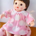 ちいぽぽちゃんサイズ★フリースワンピ