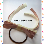 新作♫ベルベットとグログランのたらりんリボン