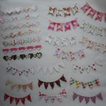 ハンドメイド ダイカット Banner＆Flag 　BE