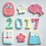 2017年 お正月アイシングクッキー