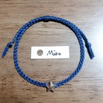 hi-san98様専用ページ★②セット ブレスレット ゴールドフェザー ネイビー