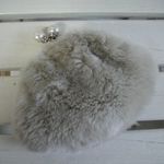 ふわふわファーのプチがま口　⑦