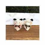 ゆきんこ＊パンダ耳帽子