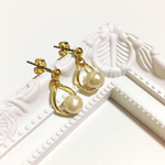 [20%off]魅惑のコットンパールピアス