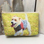 うちの子ポーチA5 厚手帆布