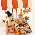 ミニチュア teddy bear サーカス set.