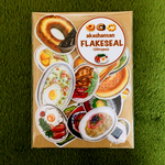 akashansan 食べ物フレークシールno.1
