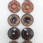 20～21ｍｍ◇10個入◇　♡再販４♡　ブラウン　ペアアソート秋冬ボタン