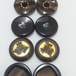 23～25ｍｍ◇10個入◇　♡再販♡　ブラウン　ペアアソート秋冬ボタン