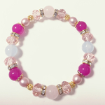 大人可愛いプリンセス系♡ローズクォーツブレスレット