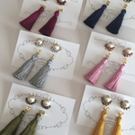 （値下げ❗️️）🎄2wayタッセルピアス