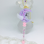 エンジェルムーンミラクルステッキネックレス-ラベンダー-