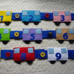＜再販7＞数字の電車