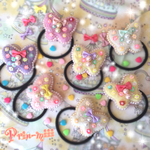 ゆめかわ♡バタフライ ヘアゴム ②