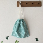 コップ袋 サークル水色
