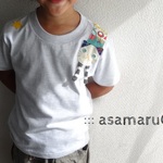hanau-usagiさま専用　Tシャツ＊ちょい乗りニャニィ（子供用）