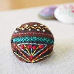 刺繍ブローチ☆ サンプラー
