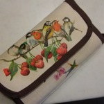バード🐦園☆デコパージュ☆布製財布