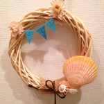 shell wreath♡