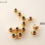 【gf10003/ゴールドフィルド】14KGFビーズ・パーツ｜ラウンドビーズ3ミリ/10ヶ