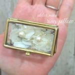 シャビーウエディングリングピローBOX.gld.SSsize