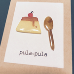 プリンのピンバッジ