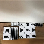 抱っこ紐胸元カバー よだれカバー 抱っこ紐スタイ ハンドメイド 出産祝い ガーゼ ベビー用品