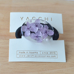 ヘアゴム    紫陽花
