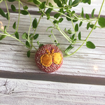 本日1day SALE✨小さなちょうちょ 刺繍ブローチ