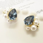 ビジューピアス/イヤリング(DB)