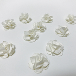 10pcs《ホワイト》プチ フェイク フラワー