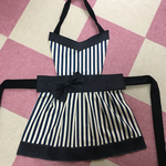 オリジナルストライプりぼんエプロン