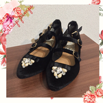 SALE【M】3ストラップパンプス♪