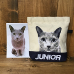 momo3150様オーダー品❤︎愛猫の刺繍ポーチ