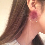 トライアングル×ファーピアス