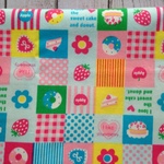 50×50★かわいいものいっぱいブロック生地