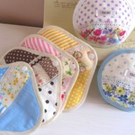 【haru0249様ｵｰﾀﾞｰ品】『パッチワーク～パステル』おりものライナー４枚set