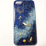 ☆iPhone5/5S用 宇宙塗りiPhoneカバー☆