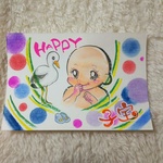 妊活HAPPY 子宝アート【ジンクス】選べるフレーム付き