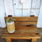 《再々販》ミニベンチ☆大好きな雑貨ディスプレイ☆