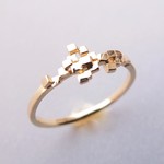 NEW!!　grani~粒々silver ring~ゴールド