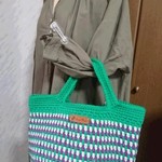 ほっこり＊ころりんとかわいい＊編み物バック＊ウインターセール！