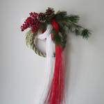 生花お飾り（しめ縄・大）