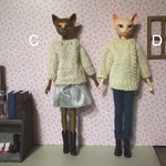 ミネコレセーターＣ《momoko プーリップ ジェニー》
