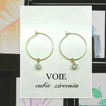 SALE☆Limited 本物ジルコニア～goldpierce～ eregant  華奢ｼﾞｭｴﾘｰ　X'mas　　