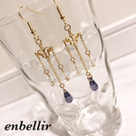 sale ☆シャンデリア風ノンホールピアス