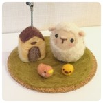 メッセージ見てね……🐑と🐤🐤