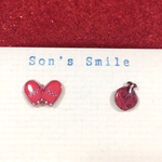 手編みピアス／sonssmile
