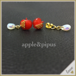 《2way》大人なりんごピアス