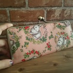 がま口ぺたんこ長財布 うさぎ